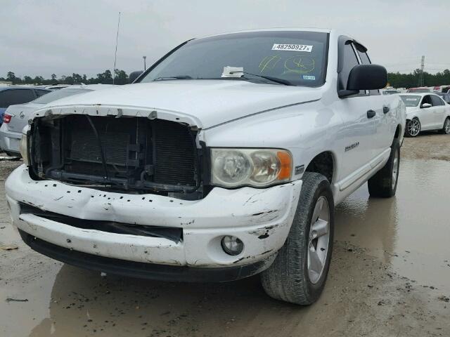 1D7HA18D74S680539 - 2004 DODGE RAM 1500 S WHITE photo 2