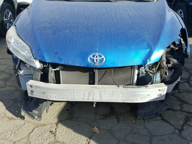 2T1KE40E89C023011 - 2009 TOYOTA COROLLA MA BLUE photo 9