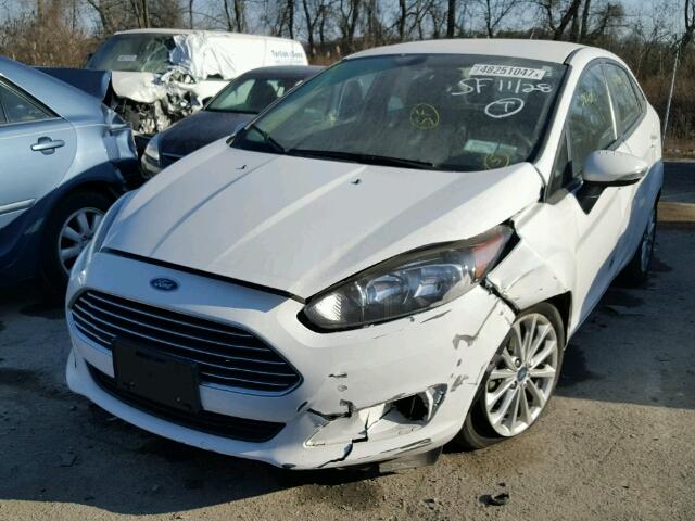 3FADP4BJ5EM179320 - 2014 FORD FIESTA SE WHITE photo 2