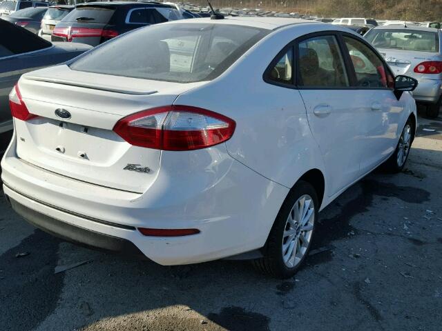 3FADP4BJ5EM179320 - 2014 FORD FIESTA SE WHITE photo 4