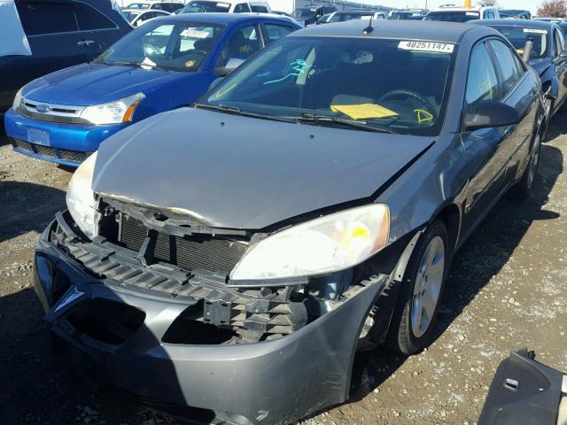 1G2ZG57B084209951 - 2008 PONTIAC G6 BASE CHARCOAL photo 2