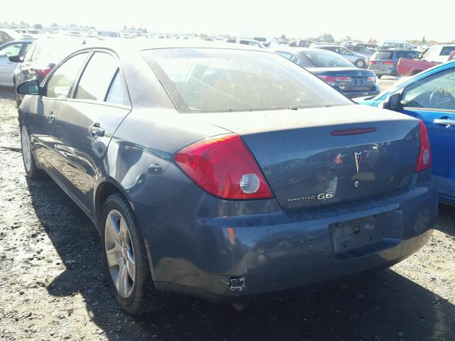 1G2ZG57B084209951 - 2008 PONTIAC G6 BASE CHARCOAL photo 3