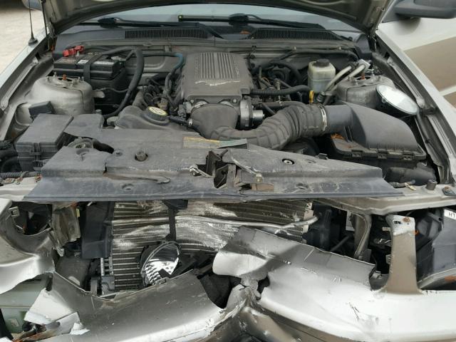 1ZVHT82H785142059 - 2008 FORD MUSTANG GT GRAY photo 7