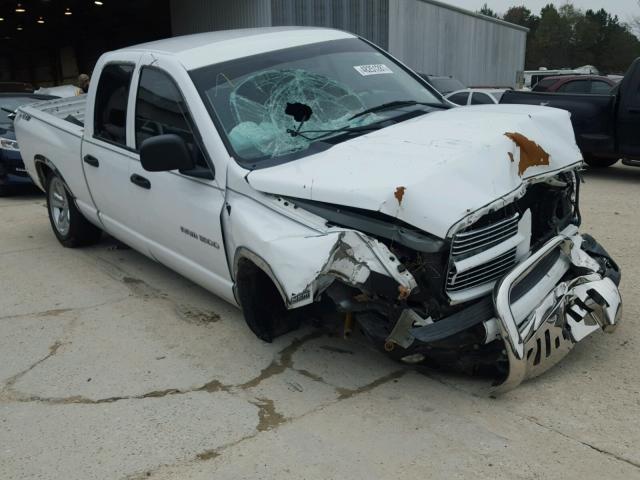 1D7HA18D13J613133 - 2003 DODGE RAM 1500 S WHITE photo 1