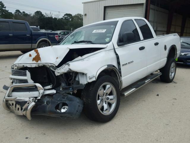 1D7HA18D13J613133 - 2003 DODGE RAM 1500 S WHITE photo 2