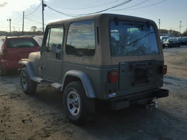 2J4FY49S1NJ528926 - 1992 JEEP WRANGLER / GREEN photo 3