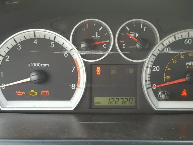 KL1TD56637B051718 - 2007 CHEVROLET AVEO BASE Szary zdjęcie 8