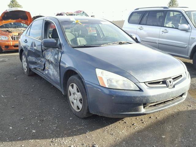 1HGCM55354A101747 - 2004 HONDA ACCORD LX BLUE photo 1