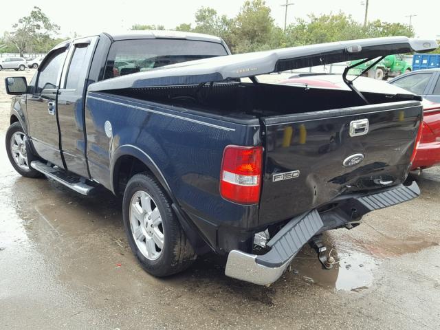 1FTPX12V57KD50330 - 2007 FORD F150 BLACK photo 3