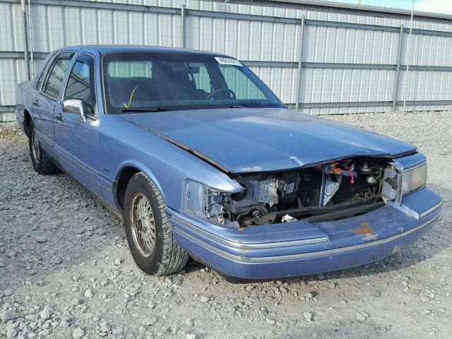 1LNLM81W5RY675033 - 1994 LINCOLN TOWN CAR E BLUE photo 1