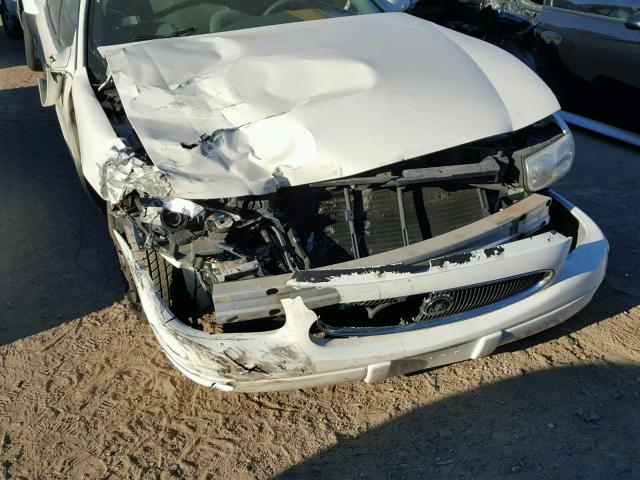 1G4HP54K824111569 - 2002 BUICK LESABRE CU WHITE photo 9