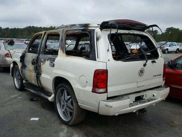 1GYEK63N34R287727 - 2004 CADILLAC ESCALADE L WHITE photo 3