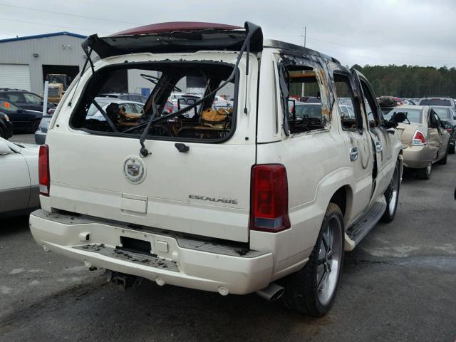 1GYEK63N34R287727 - 2004 CADILLAC ESCALADE L WHITE photo 4