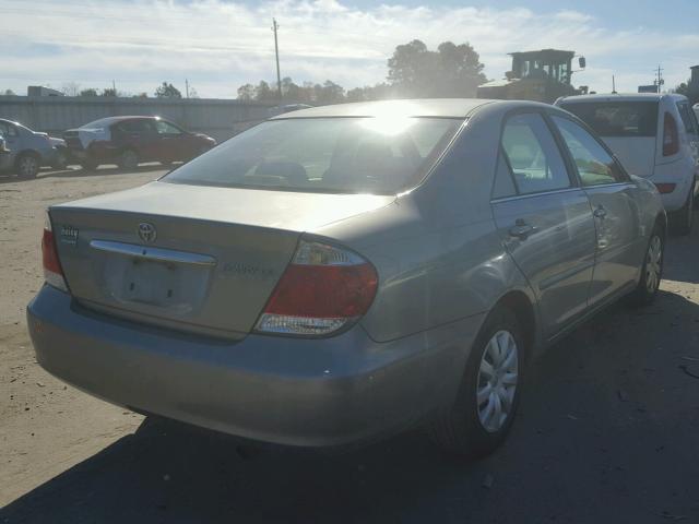 4T1BE32K25U955226 - 2005 TOYOTA CAMRY LE SILVER photo 4