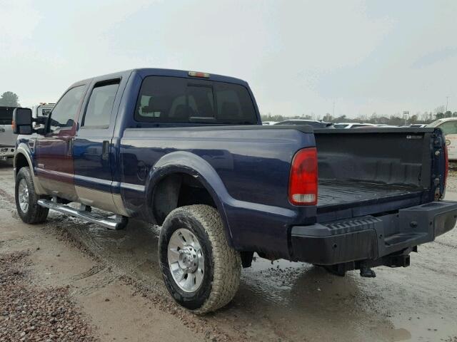 1FTWW31R88EA07820 - 2008 FORD F350 SRW S BLUE photo 3