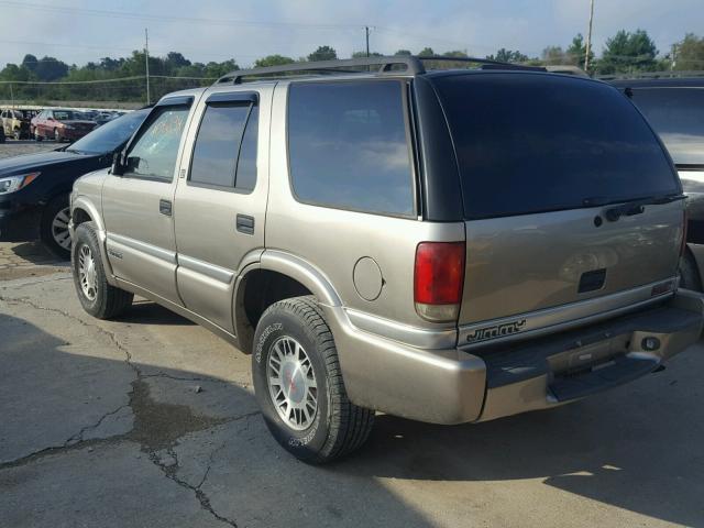 1GKDT13W7X2550474 - 1999 GMC JIMMY Bej fotoğraf 3