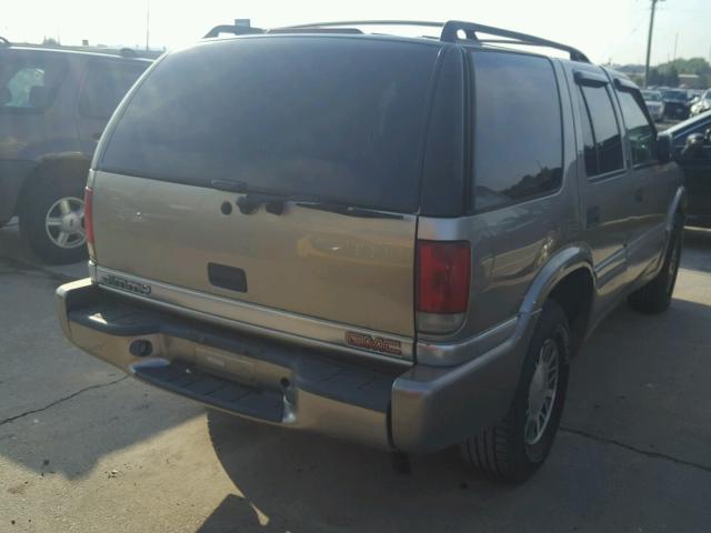 1GKDT13W7X2550474 - 1999 GMC JIMMY Bej fotoğraf 4