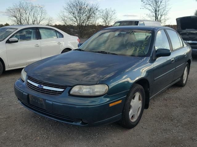 1G1NE52J5Y6192978 - 2000 CHEVROLET MALIBU LS GREEN photo 2