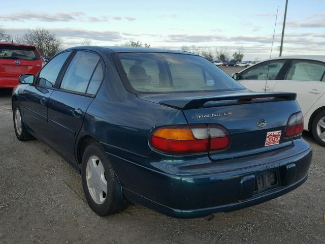 1G1NE52J5Y6192978 - 2000 CHEVROLET MALIBU LS მწვანე ფოტო 3