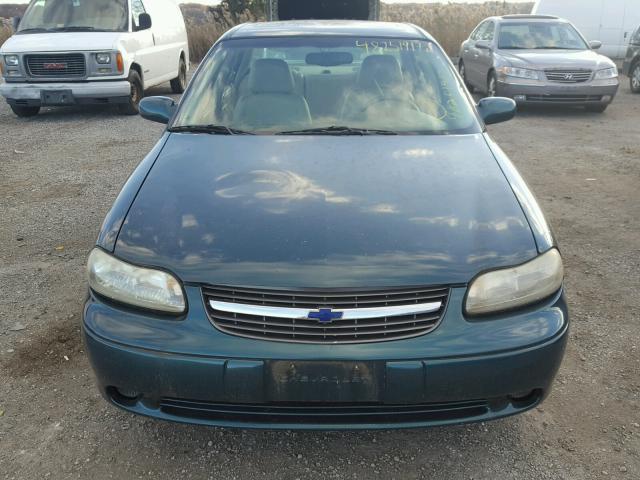 1G1NE52J5Y6192978 - 2000 CHEVROLET MALIBU LS მწვანე ფოტო 9