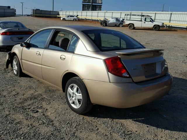 1G8AJ55F86Z147905 - 2006 SATURN ION LEVEL GOLD photo 3