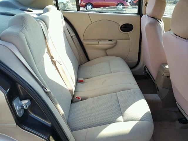 1G8AJ55F86Z147905 - 2006 SATURN ION LEVEL GOLD photo 6