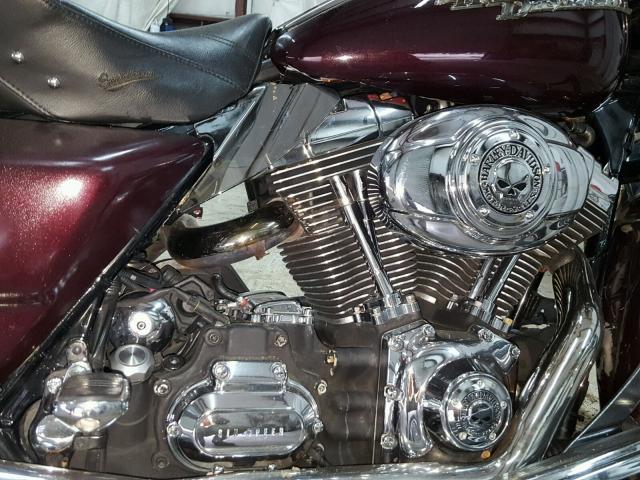 1HD1KB4177Y609772 - 2007 HARLEY-DAVIDSON FLHX BURGUNDY photo 7