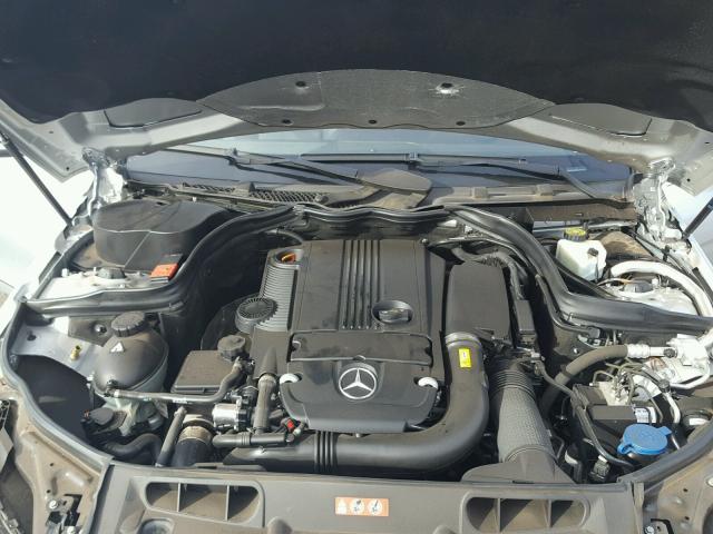 WDDGF4HB8CA622196 - 2012 MERCEDES-BENZ C 250 SILVER photo 7