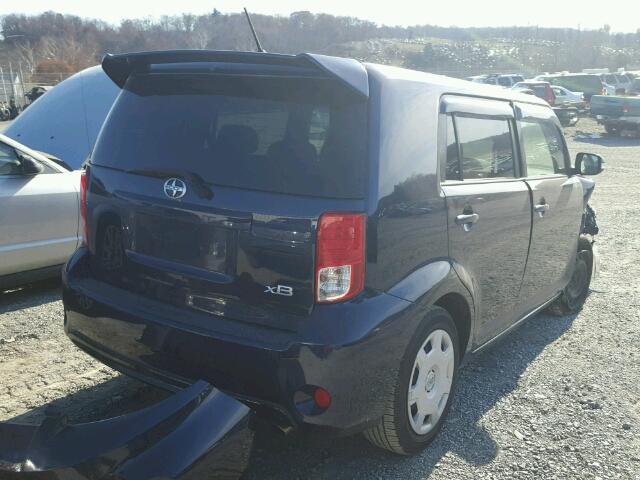 JTLZE4FE1DJ048050 - 2013 TOYOTA SCION XB BLUE photo 4