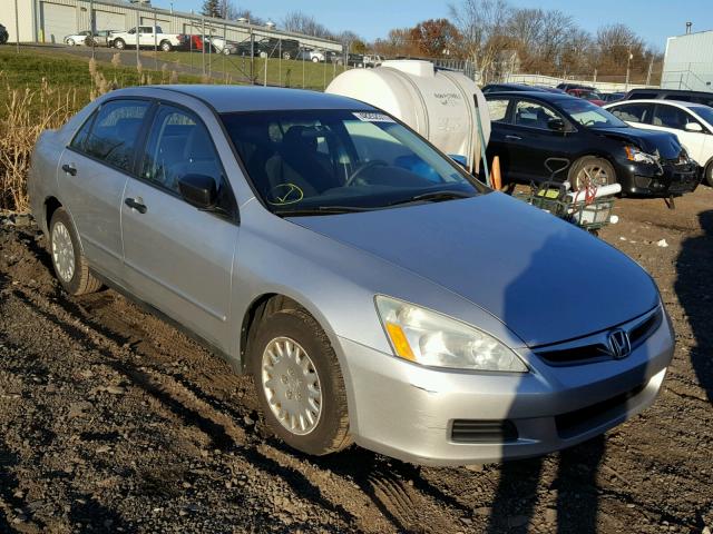 1HGCM56197A221553 - 2007 HONDA ACCORD VAL SILVER photo 1