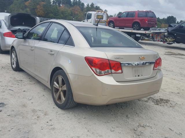 1G1PG5SC8C7315180 - 2012 CHEVROLET CRUZE LT SILVER photo 3