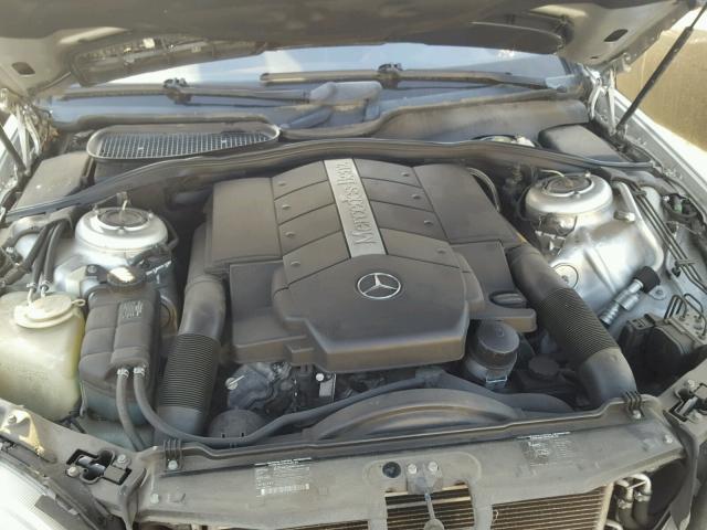 WDBNG70J81A165064 - 2001 MERCEDES-BENZ S 430 SILVER photo 7