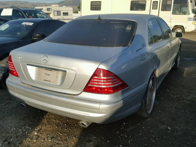 WDBNG70J81A165064 - 2001 MERCEDES-BENZ S 430 SILVER photo 9