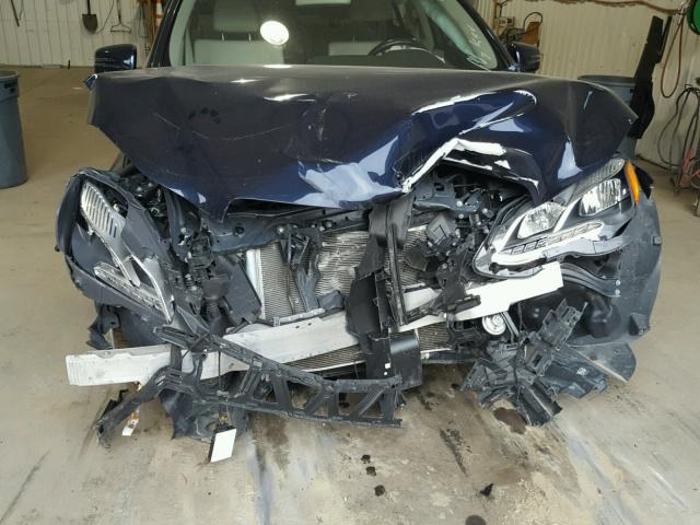 WDDHF8JB9EA853441 - 2014 MERCEDES-BENZ E 350 4MAT BLUE photo 9