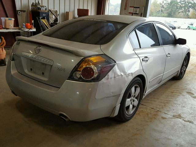 1N4AL21E37N454022 - 2007 NISSAN ALTIMA 2.5 SILVER photo 4