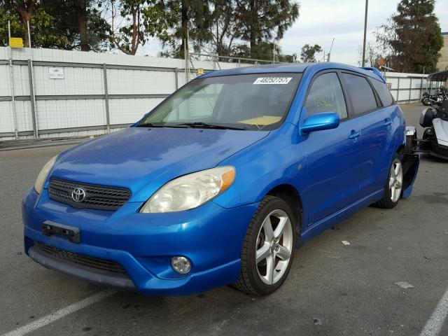 2T1KR30E57C633685 - 2007 TOYOTA COROLLA MA BLUE photo 2