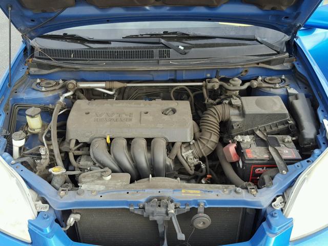 2T1KR30E57C633685 - 2007 TOYOTA COROLLA MA BLUE photo 7