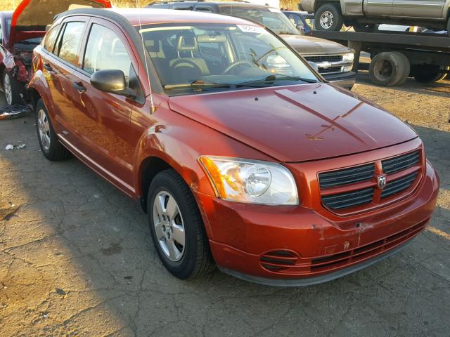 1B3HB28A09D228982 - 2009 DODGE CALIBER SE ORANGE photo 1