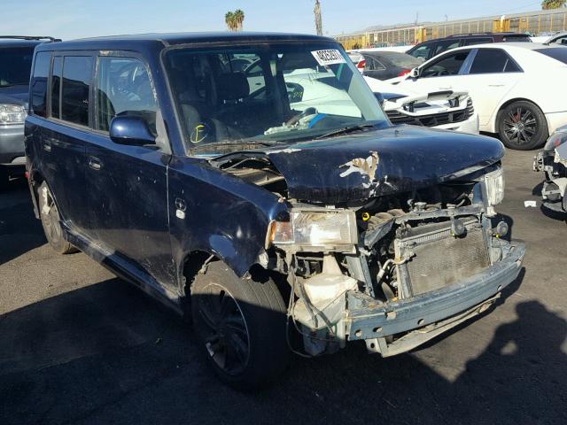 JTLKT324140131160 - 2004 TOYOTA SCION XB BLUE photo 1