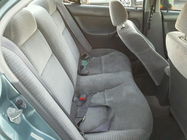 2HGEJ6618YH570066 - 2000 HONDA CIVIC BASE GREEN photo 6