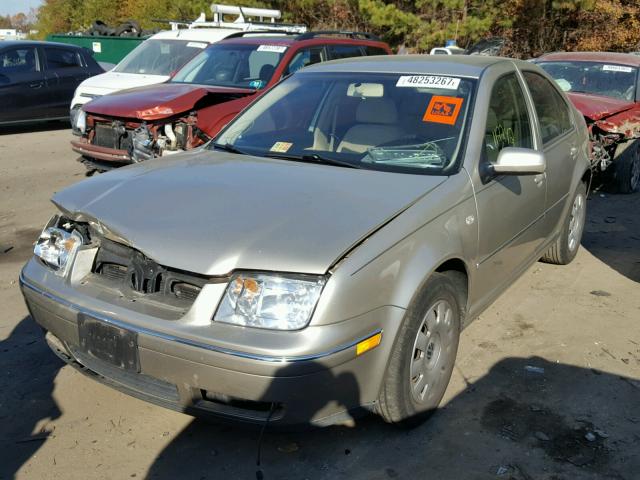 3VWRK69M44M046327 - 2004 VOLKSWAGEN JETTA GL GOLD photo 2