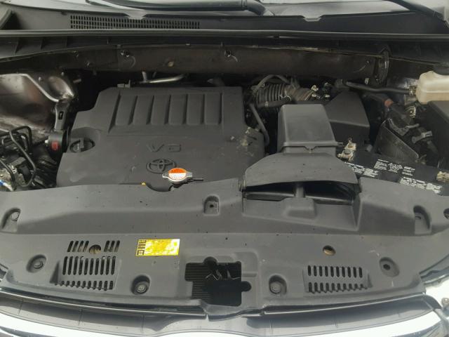 5TDJKRFH8GS318293 - 2016 TOYOTA HIGHLANDER ნაცრისფერი ფოტო 7