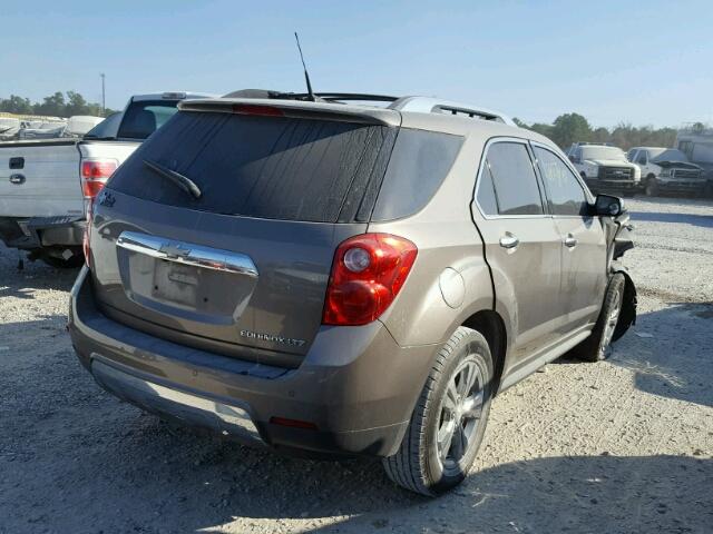 2CNALFEC0B6229964 - 2011 CHEVROLET EQUINOX LT BROWN photo 4