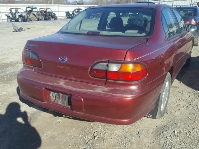 1G1ND52J82M646923 - 2002 CHEVROLET MALIBU MAROON photo 4