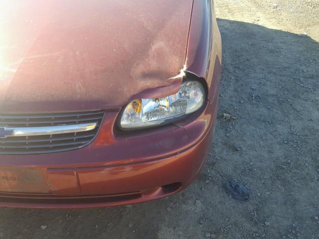 1G1ND52J82M646923 - 2002 CHEVROLET MALIBU MAROON photo 9