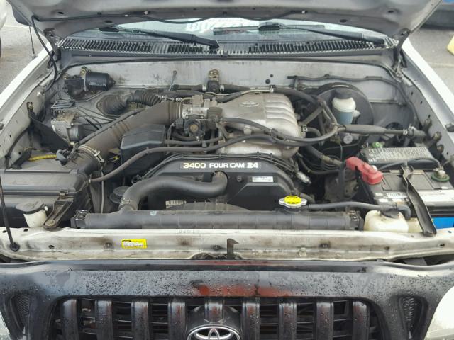 5TESN92N03Z181659 - 2003 TOYOTA TACOMA XTR GRAY photo 7