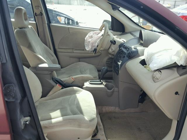 1G8AL52F93Z111277 - 2003 SATURN ION LEVEL MAROON photo 5