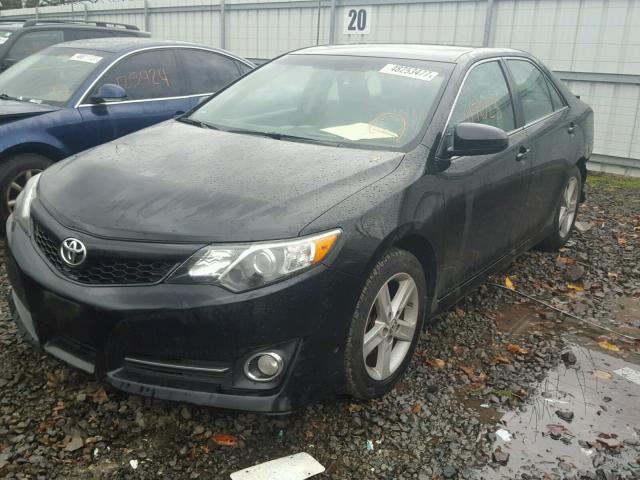 4T1BF1FK9CU027468 - 2012 TOYOTA CAMRY BASE BLACK photo 2