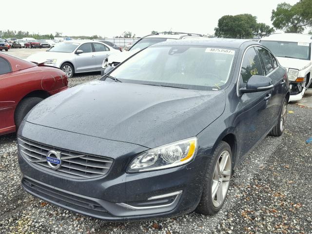 YV140MFK9F1355814 - 2015 VOLVO S60 PREMIE CHARCOAL photo 2