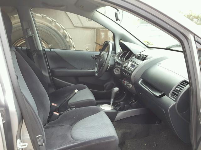 JHMGD38697S015087 - 2007 HONDA FIT S 银色 照片 5